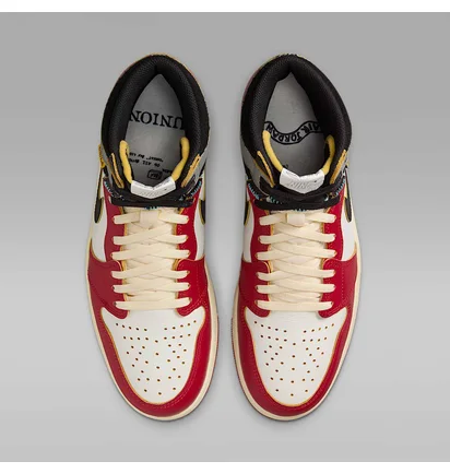 Кроссовки мужские Air Jordan 1 Retro High Og Sp Union La Chicago Shadow Red/White HV8563-600