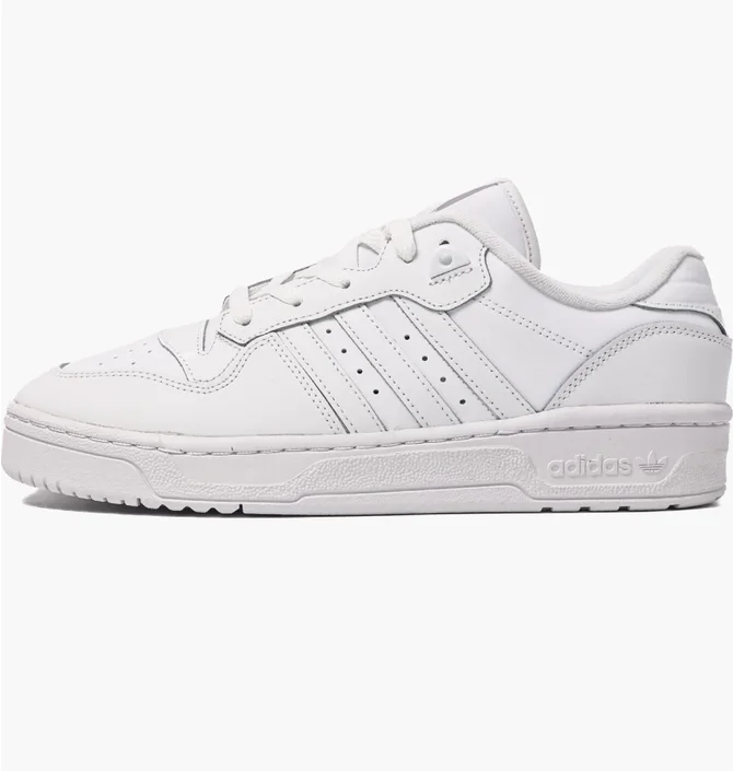 Кроссовки унисекс Adidas Rivalry Low Blanc White GX2272