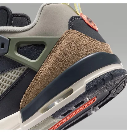 Кроссовки детские Air Jordan Spizike Low Grey/Multi FQ3950-007