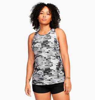 Майка женская Nike Crew Neck Athlete Dri-Fit Camo/Grey DX7898-010