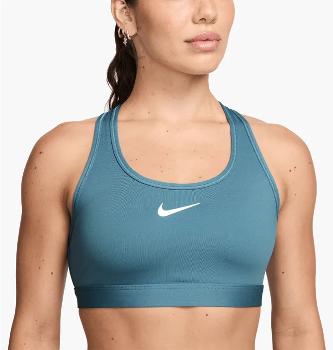 Топ женский Nike Swsh Med Spt Turquoise DX6821-006