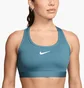 Топ женский Nike Swsh Med Spt Turquoise DX6821-006