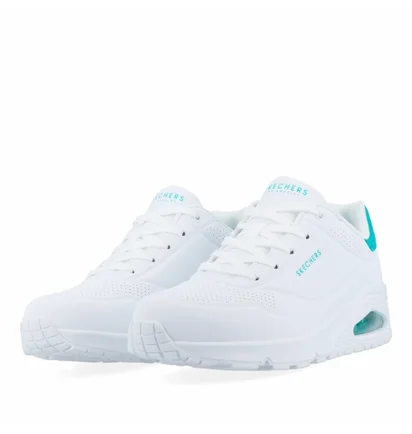 Кроссовки женские Skechers Uno White 177092-WMNT