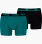 Трусы мужские Puma Everyday Basic Green/Black (2 шт) 938320-21