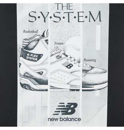 Футболка чоловіча New Balance Archive Gp Black MT41595BK