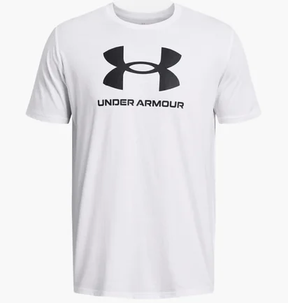 Футболка чоловіча Under Armour Sportstyle Logo White 1382911-100