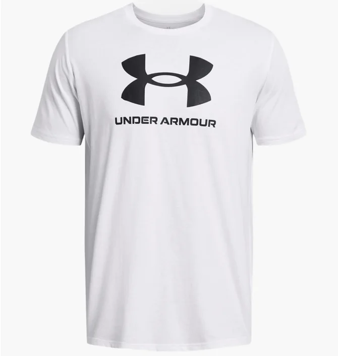 Футболка чоловіча Under Armour Sportstyle Logo White 1382911-100