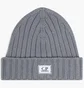 Шапка унисекс C.P. Company Extra Fine Merino Wool Beanie Grey 17CMAC120A-00509AA