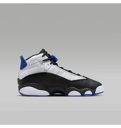 Кроссовки мужские Air Jordan 6 Rings Black/White 323419-142
