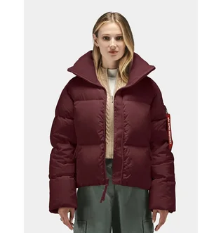 Пуховик чоловічий Alpha Industries Sierra Short Puffer Bordo WJS55504C1-621