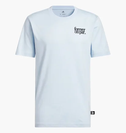 Футболка мужская Adidas Golf Fop Light Blue KE1294