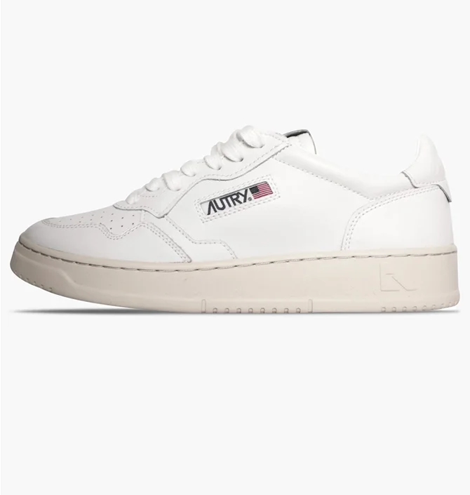 Кросівки жіночі Autry 01 Low Leather White AULW-LL15
