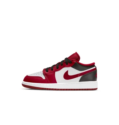 Кросівки дитячі Air Jordan 1 Low White/Red 553560-163