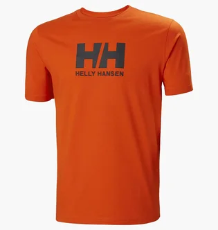 Футболка мужская Helly Hansen Logo T-Shirt Orange 33979-300
