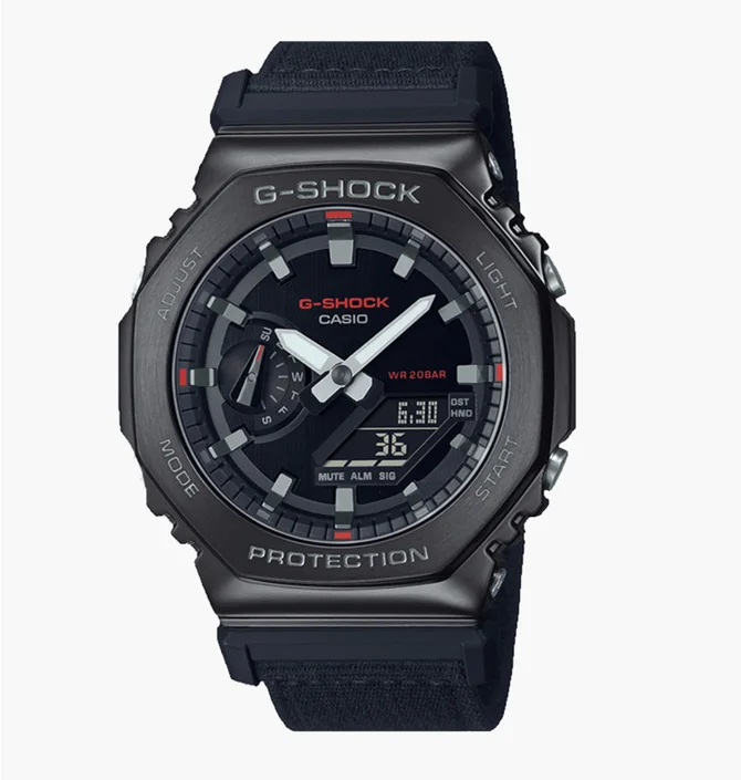 Часы мужские Casio G-Shock Metal Covered Utility Wave Series GM-2100CB-1A