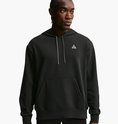 Худі чоловіче Nike Acg Magic Hour MenS Dri-Fit Trail Hoodie Black/White IO9667-010