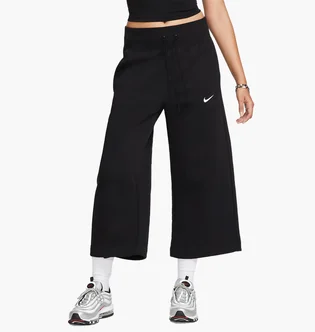 Штани жіночі Nike Sportswear Phoenix Fleece WomenS High-Waisted Cropped Sweatpants Black FB8313-010