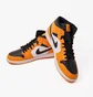 Кроссовки мужские Nike Air Jordan 1 Mid Yellow/White 554724-701