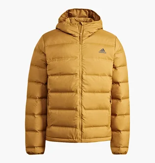 Куртка мужская Adidas Helionic Down Hooded Jacket Brown GU3953
