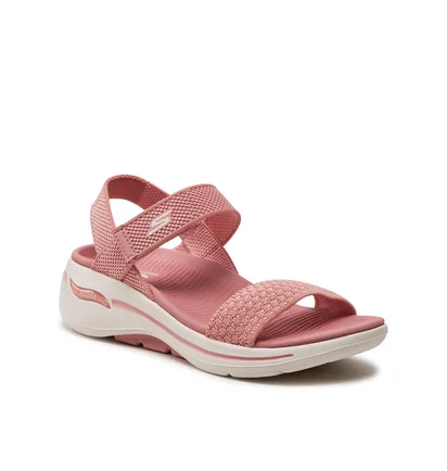 Сандали женские Skechers Go Walk Arch Fit Pink 140264-ROS