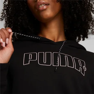 Худи женское Puma Rebel Terry Hoodie Black 671167-01