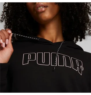 Худи женское Puma Rebel Terry Hoodie Black 671167-01