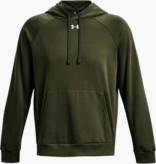 Худі чоловіче Under Armour Rival Fleece Hoody Olive 1379757-390