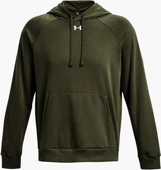 Худи мужское Under Armour Rival Fleece Hoody Olive 1379757-390