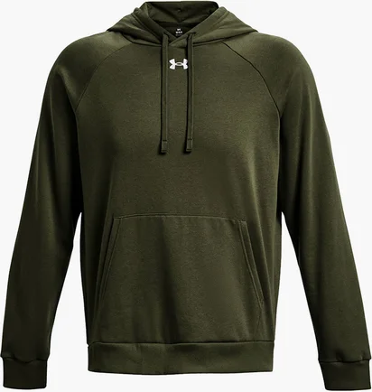 Худи мужское Under Armour Rival Fleece Hoody Olive 1379757-390