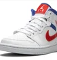 Кроссовки женские Air Jordan Wmns 1 Mid White BQ6472-164