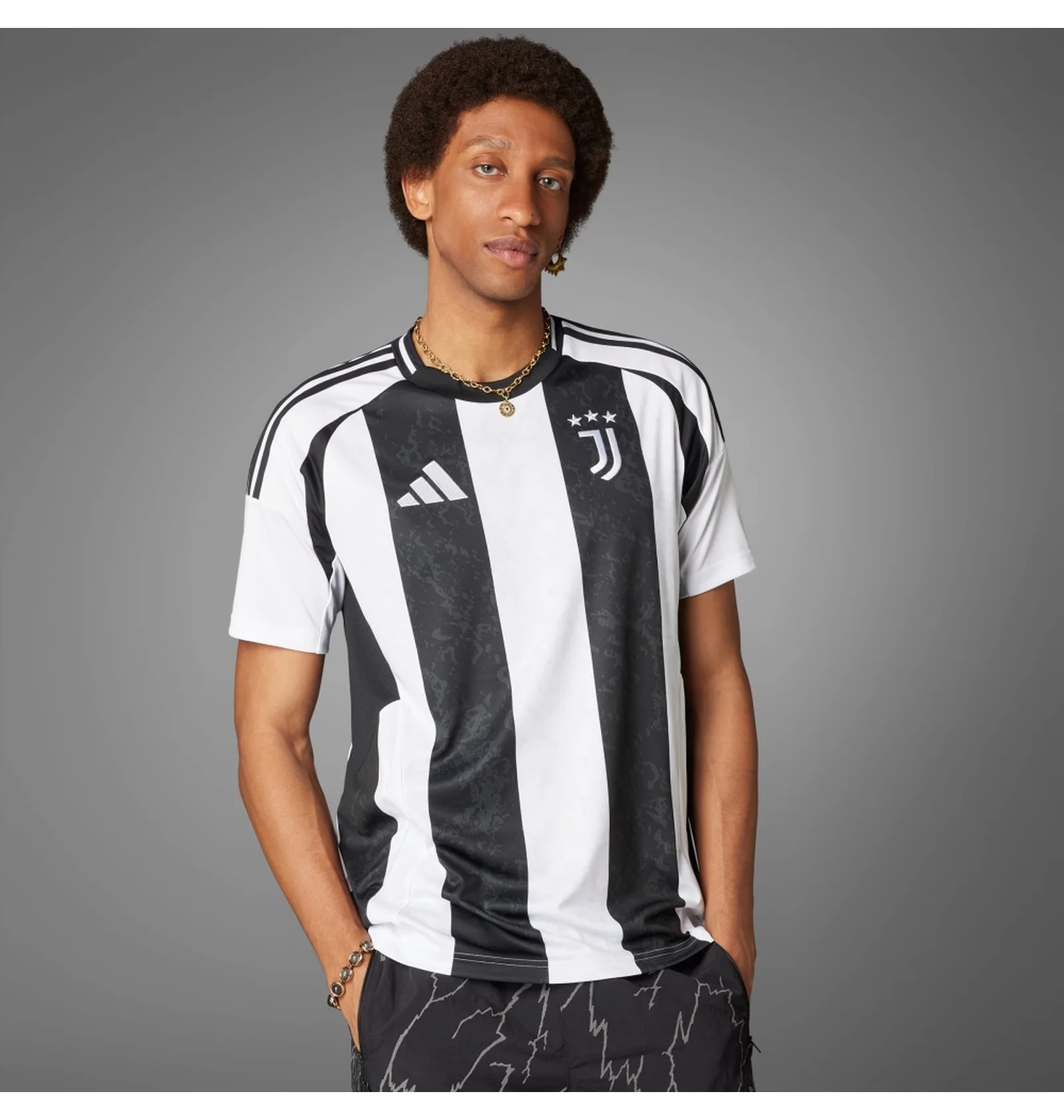 ᐉ Футболка мужская Adidas Juventus 24/25 Home Jersey White/Black