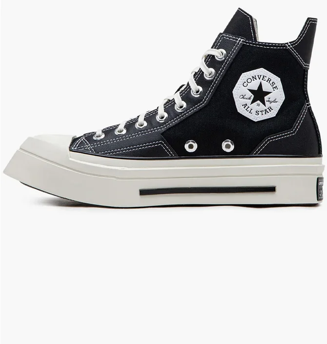 Кеди унісекс Converse Chuck 70 Luxe Squared Black A06435C