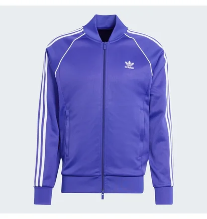 Олімпійка чоловіча Adidas Adicolor Classics Sst Track Top Violet IR9885