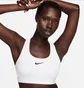 Топ женский Nike Swoosh Medium Support White DX6821-100