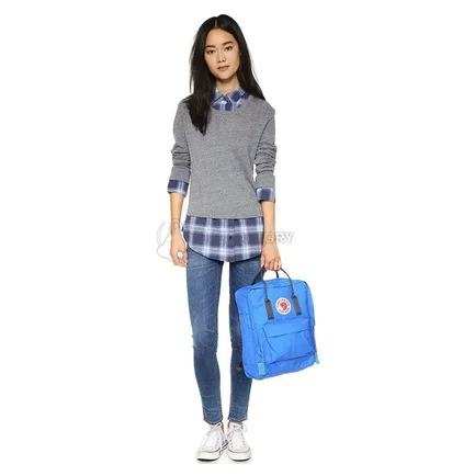 Рюкзак унисекс Fjallraven Kanken Blue 23510.525-560