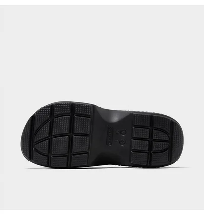 Тапочки женские CROCS Stomp Platform Slide Sandals Black 209346-001