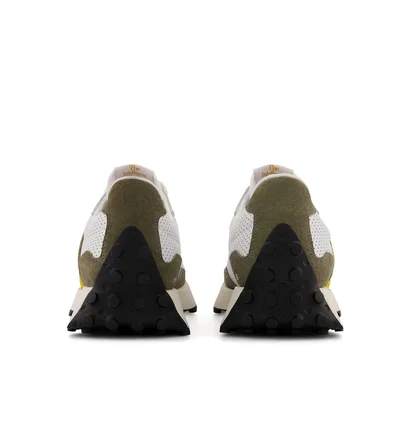 Кроссовки мужские New Balance 327 White/Olive Ms327Po