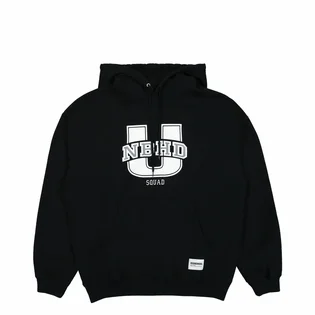 Худи мужское Neighborhood College Hooded Sweatshirt Ls Black 231FPNH-CSM02-BLACK