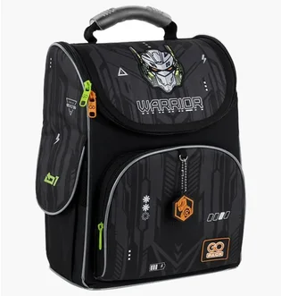 Рюкзак детский GoPack Warrior Black GO25-5001S-8