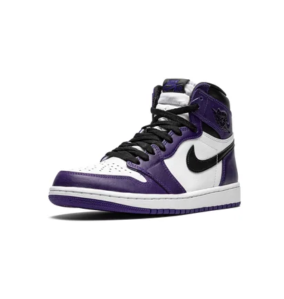 Кросівки чоловічі Air Jordan 1 Retro Purple Black/Violet 555088-500