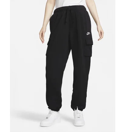 Штаны женские Nike Nsw Club Fleece Cargo Pants Black Dq5196-010