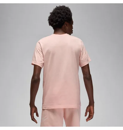 Футболка чоловіча Nike M J Brand Logo Stack Ss Crw Peach FN6027-622