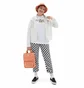Футболка женская Vans Fruit Checkerboard Box Logo White VN0003V8WHT