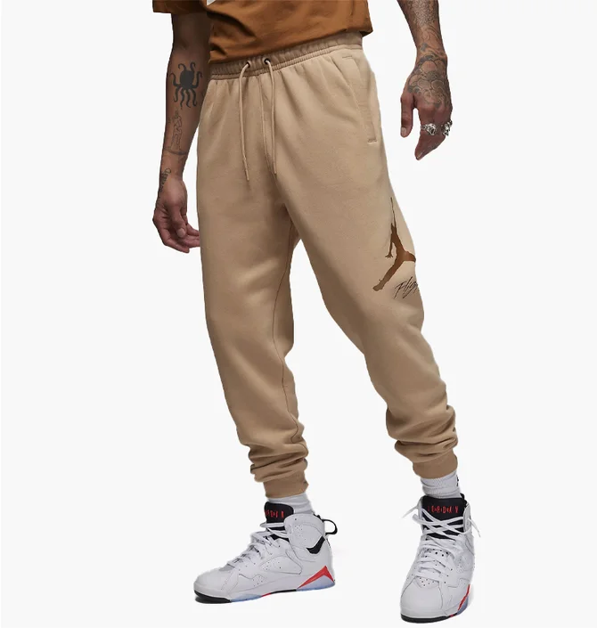 Штаны мужские Air Jordan M J Ess Flc Baseline Pant Beige FD7345-200