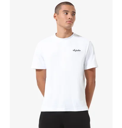 Футболка мужская AUSTRALIAN Easy Tech Pique T-Shirt R-Fit White LSUTS0003-002A