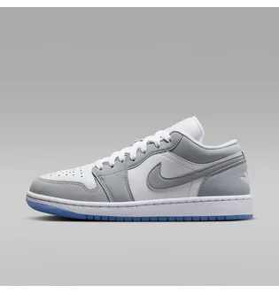 Кроссовки женские Air Jordan Wmns 1 Low White/Grey DC0774-105