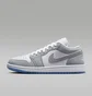 Кросівки жіночі Air Jordan Wmns 1 Low White/Grey DC0774-105