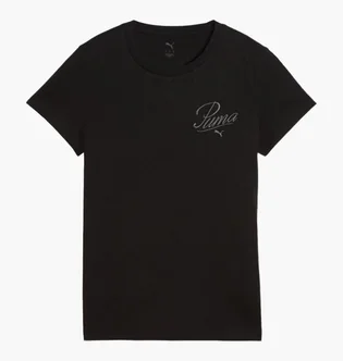 Футболка жіноча Puma Ess Script Black 684982-01