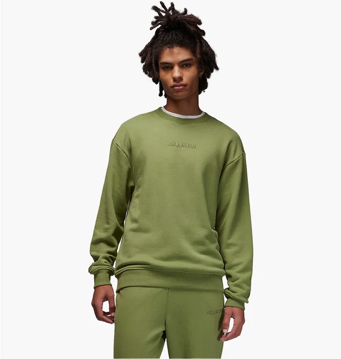 Свитшот мужской Air Jordan Air Wordmark Green FJ7788-340