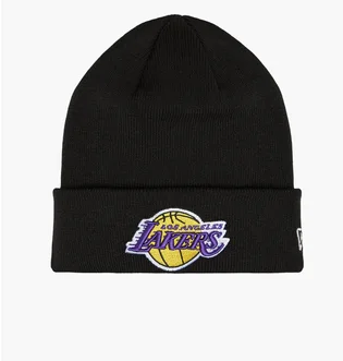 Шапка унисекс NEW ERA Ess Lakers Black 60348856